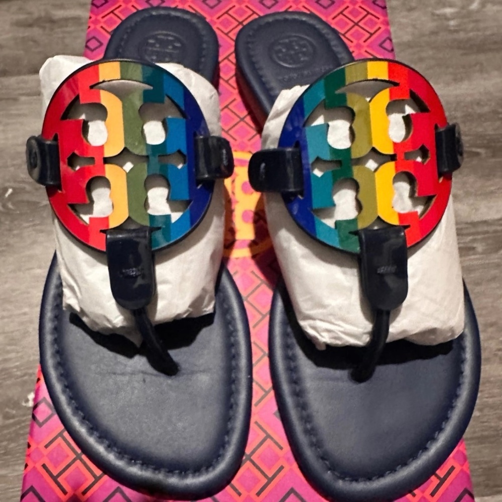 Tory Burch Miller Sandal Slide 7 NEW